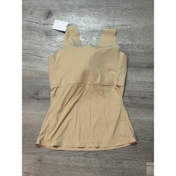 Evelyn Bobbie Defy Bra Tank XL Seamless Smoothing Cami Shaping Tan Beige NWT - Picture 4 of 5
